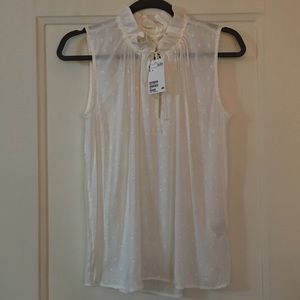 H&M Classy White Blouse NWT.